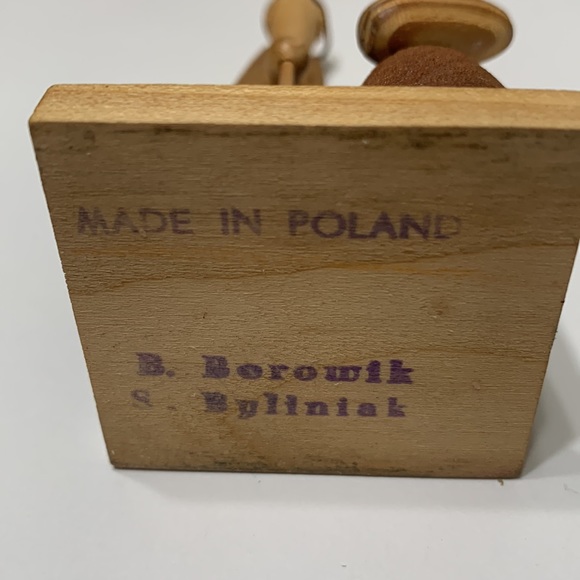 Small wood nativity set made Poland - Picture 3 of 8